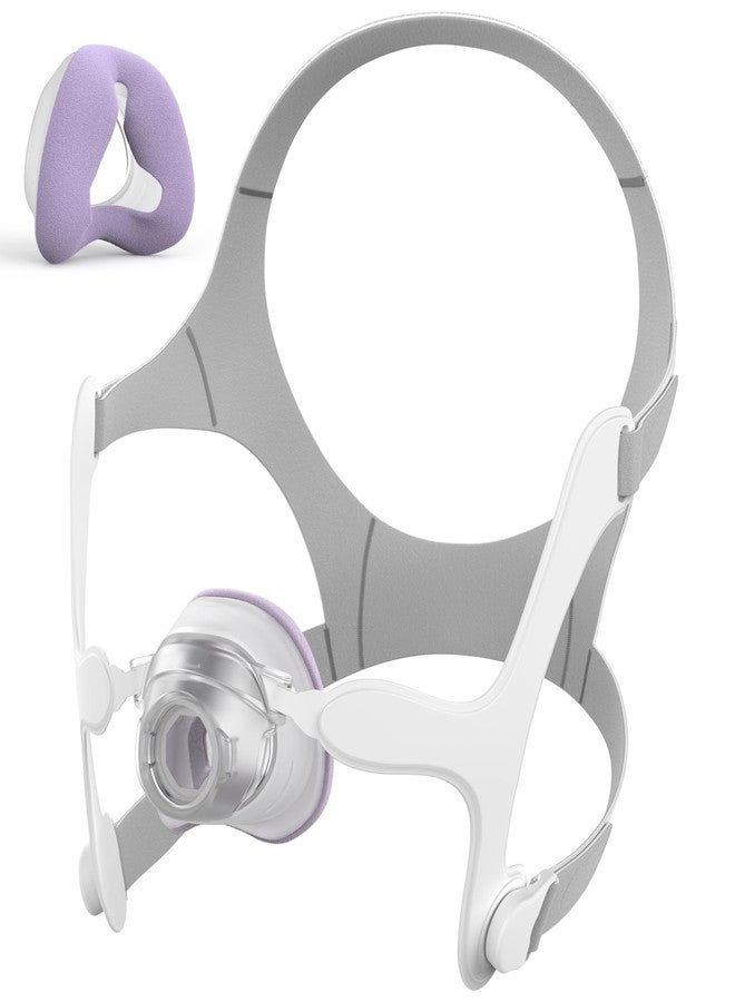 MEDICOLOR Improved Set for Airfit N20 & Airtouch N20, Includes Strap, Nasal Cushion Mask, Frame, Comfortable&Washable CPAP Supplies by MEDICOLOR, Medium - Image 1